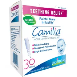 Камилия (Camilia) Boiron капли для прорезывания зубов, 30!!! жидких доз фото