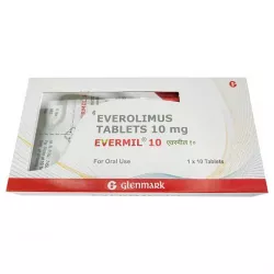 Эверолимус 10мг (Олирамус, Николимус, Афинитор аналог) таб. :: Evermil 10мг №10 фото